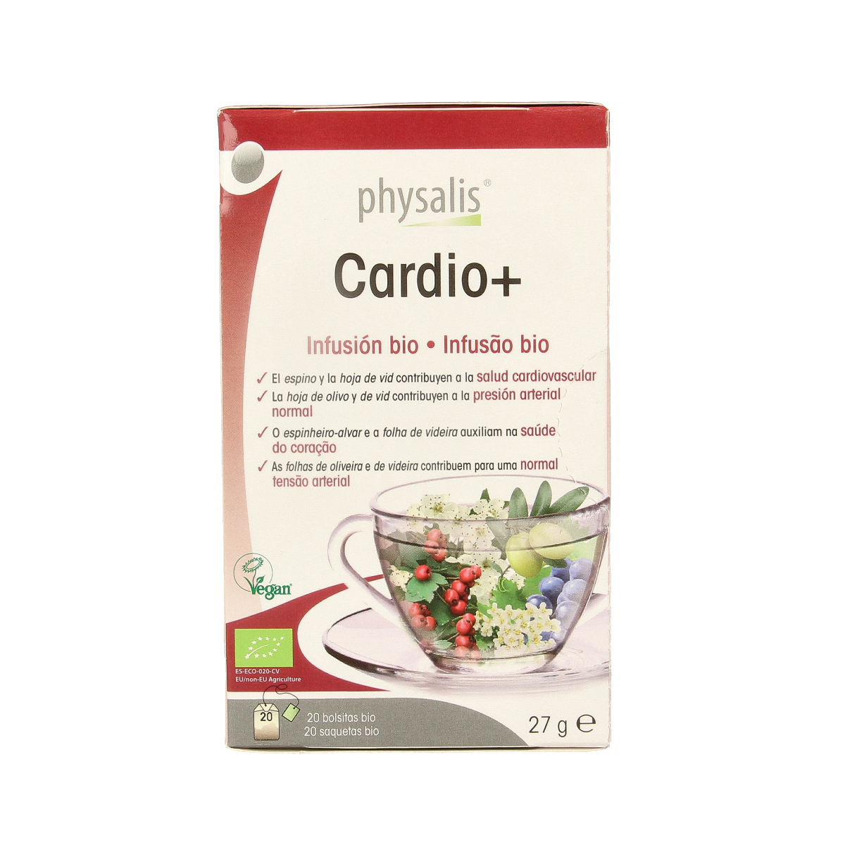 Physalis Cardio + infusie bio 20.00 Stuks