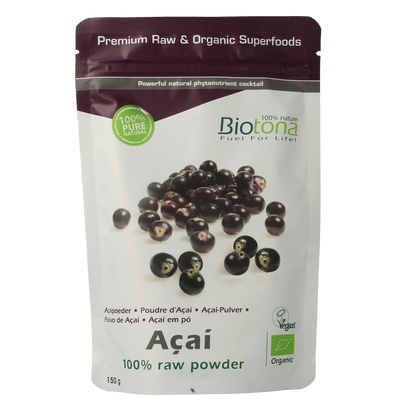 Biotona Acai raw powder bio 150.00 Gram