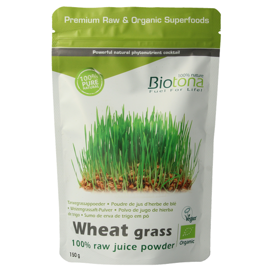 Biotona Wheat grass raw bio 150 Gram