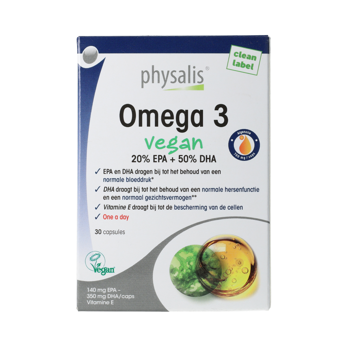 Physalis Omega 3 vegan 30.00 Capsules