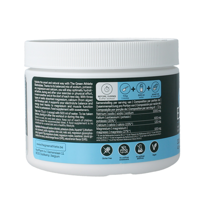 The Green Athlete Electrolytes orange lemon 320 Gram