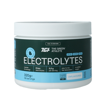 The Green Athlete Electrolytes pure 320 Gram
