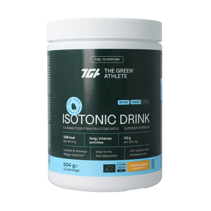 The Green Athlete Isotonic drink bio 504.00 Gram