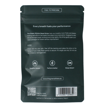 The Green Athlete TGA nasal strips 30.00 Stuks