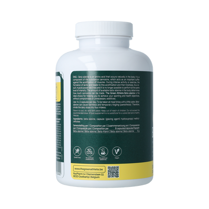 The Green Athlete TGA Beta-alanine 240.00 Capsules