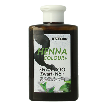 Henna Cure&Care Shampoo colour + zwart 300.00 Milliliter