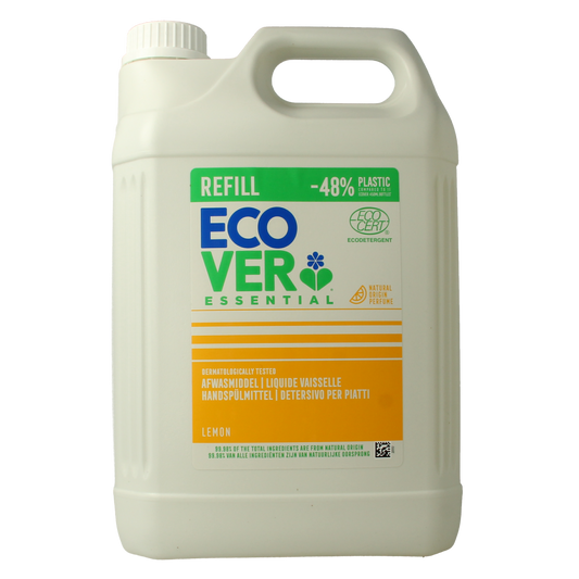 Ecover Essential afwasmiddel citroen 5.00 Liter