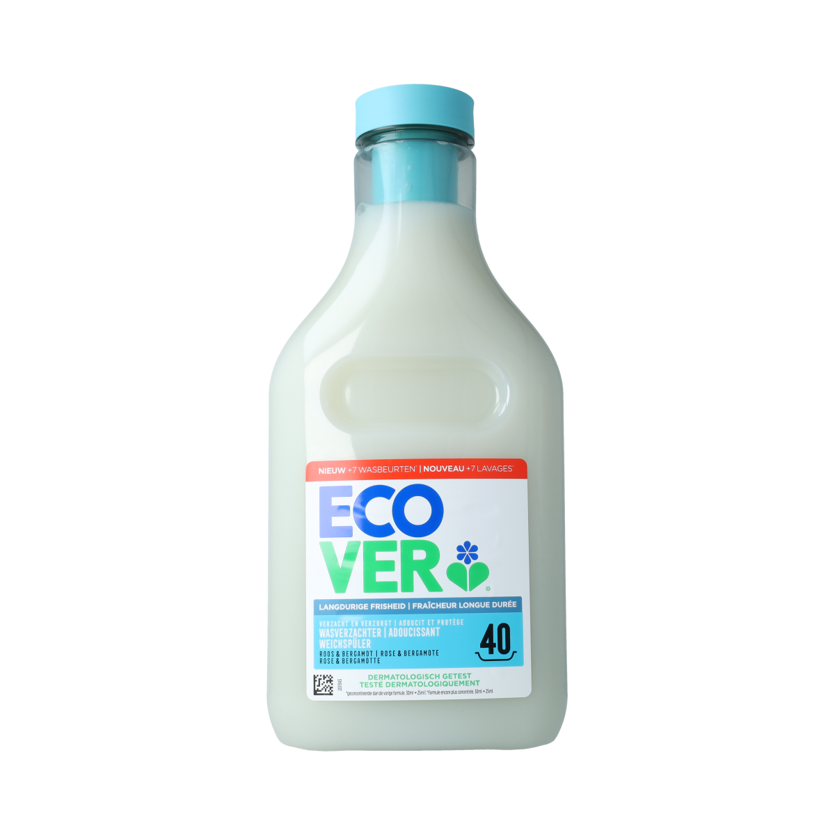 Ecover Wasverzachter concentrate Rose & bergamot 1.00 Liter