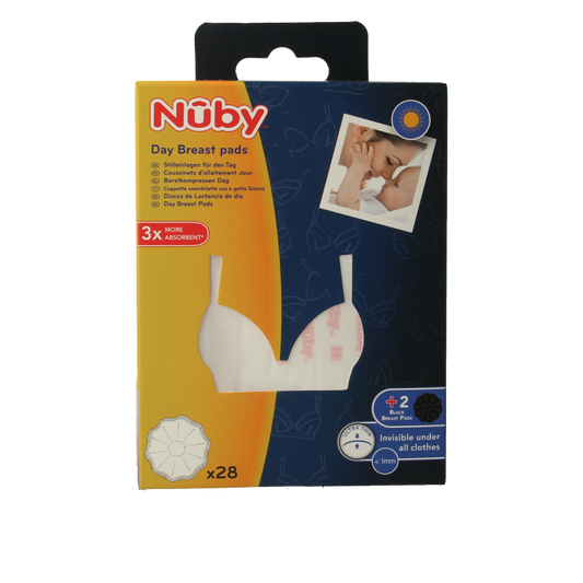 Nuby Borstcompres ultra dun 28 Stuks