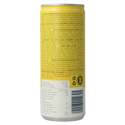 Buddy Drink ginger & lemon bio 250 Milliliter