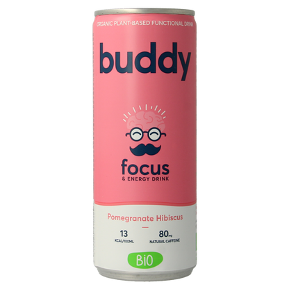 Buddy Drink pomegranate hibiscus bio 250 Milliliter
