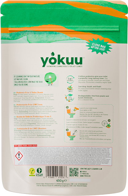 Yokuu Toilet bomb probiotic 30.00 Tabletten
