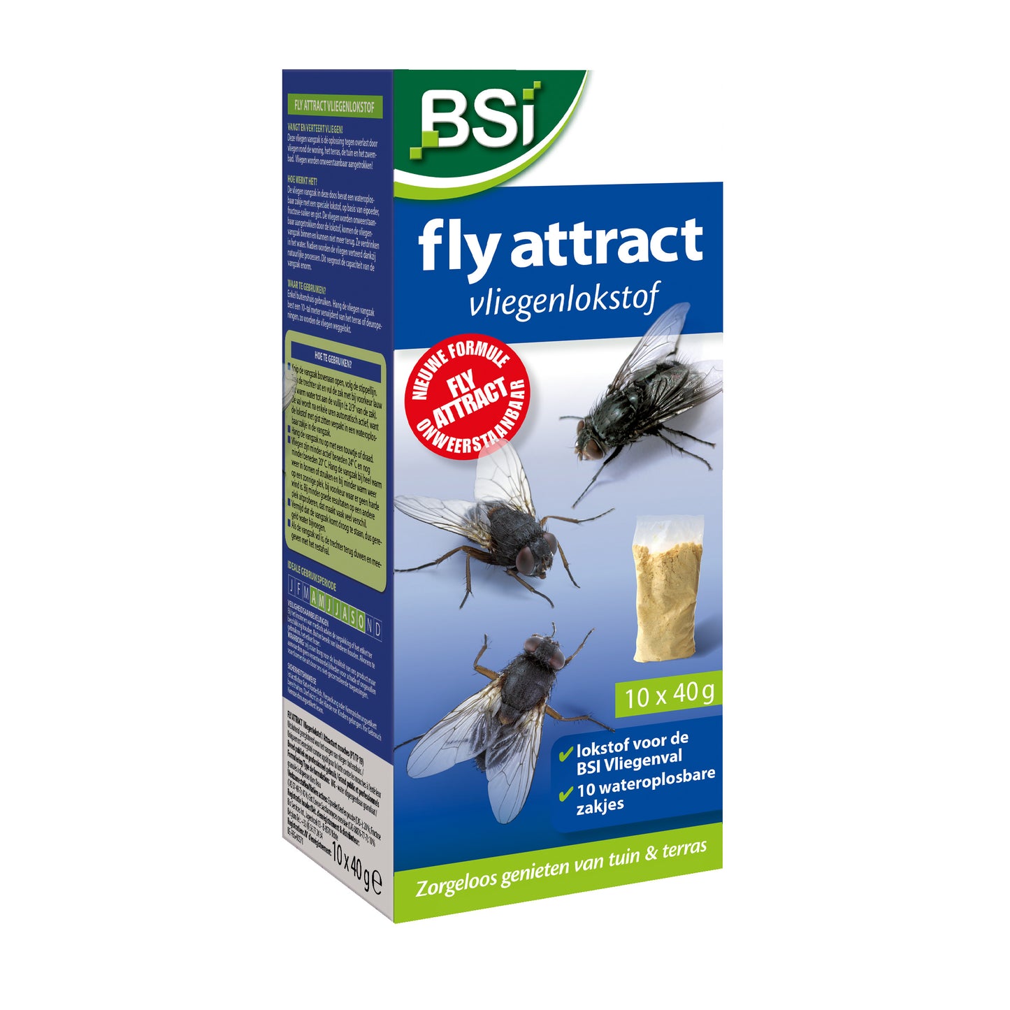 BSI Fly attract vliegenlokstof 10X40 gram 400.00 Gram