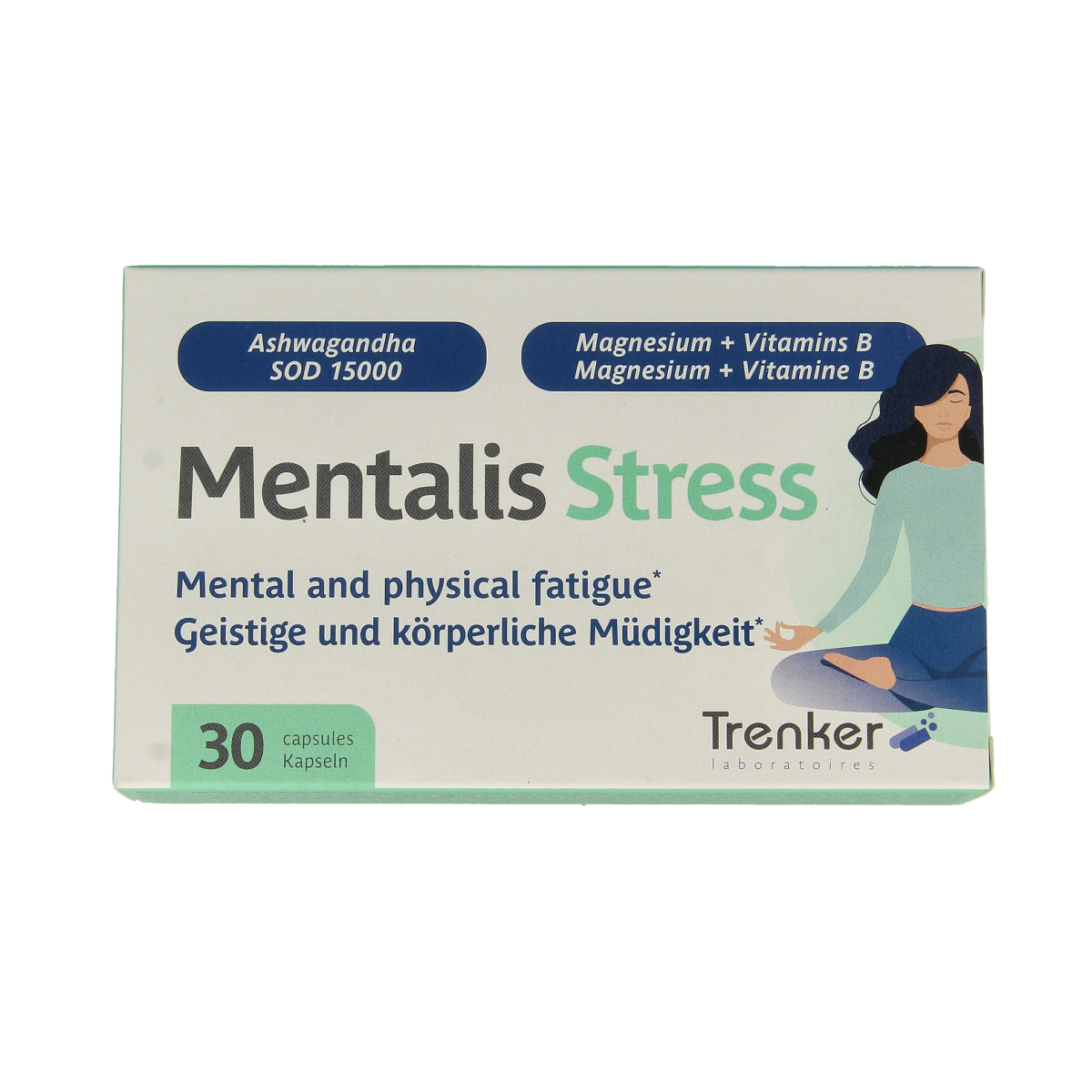 Trenker Mentalis stress 30.00 Capsules
