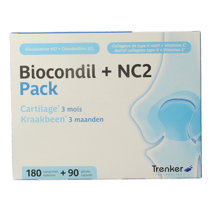 Trenker Biocondil 180 tabs + NC2 90 caps pack 1.00 Set