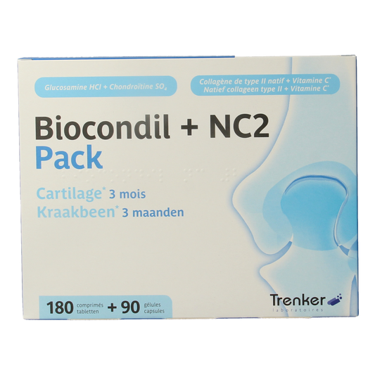 Trenker Biocondil 180 tabs + NC2 90 caps pack 1.00 Set