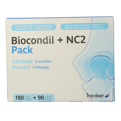 Trenker Biocondil 180 tabs + NC2 90 caps pack 1.00 Set