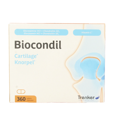 Trenker Biocondil chondroitine glucosamine met vitamine C 360 Tabletten