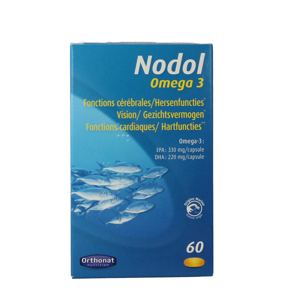 Orthonat Nodol omega 3 60.00 Capsules