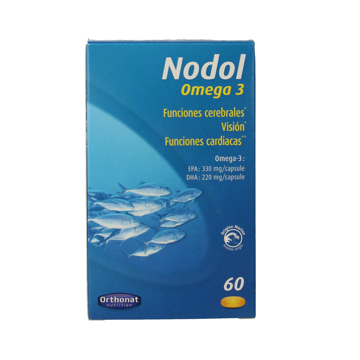 Orthonat Nodol omega 3 60.00 Capsules