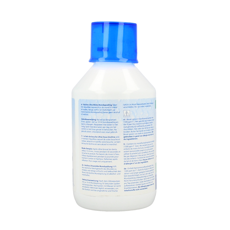 Bioxtra Mondwater zonder alcohol voor droge mond 250 Milliliter