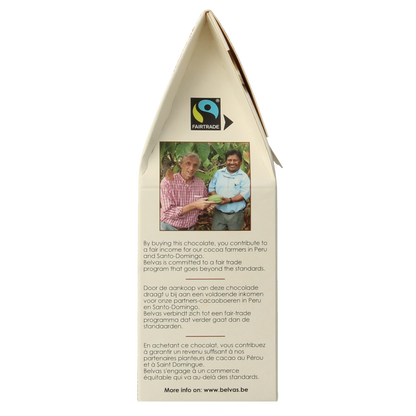 Belvas Puur met licht gezouten caramel bio 100 Gram