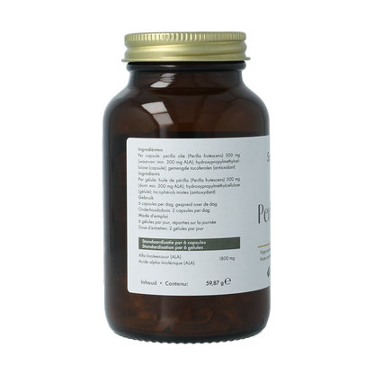 SoriaBel Perillan perilla olie 500mg bio  100.00 Capsules