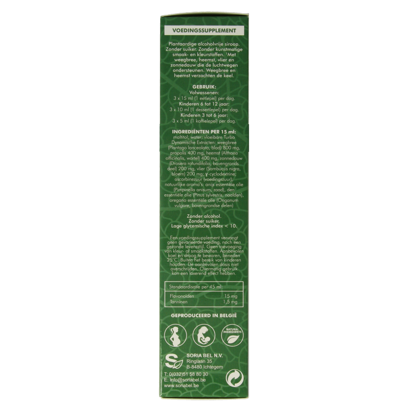 SoriaBel Pectolis siroop 200 Milliliter