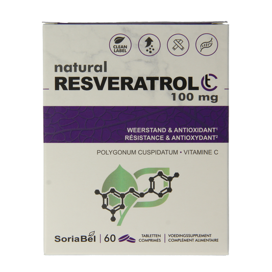 SoriaBel Resveratrol CT 100mg 60.00 Tabletten