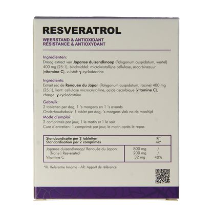 SoriaBel Resveratrol CT 100mg 60.00 Tabletten
