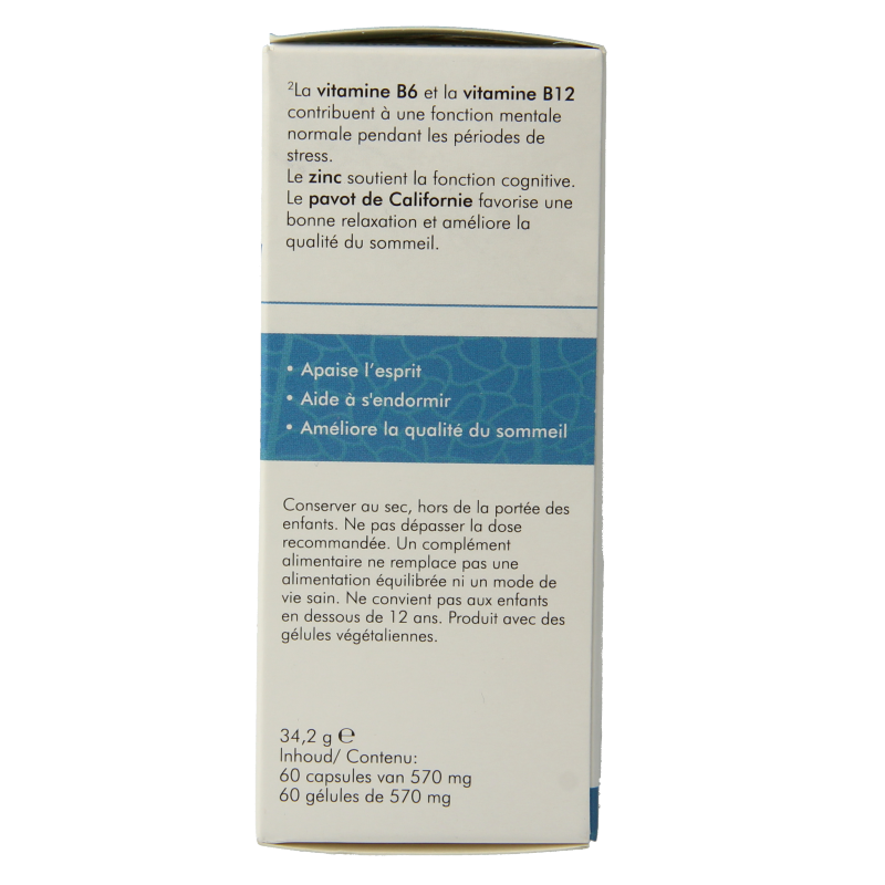 SoriaBel Somnizen plus met escholtzia 60 Capsules