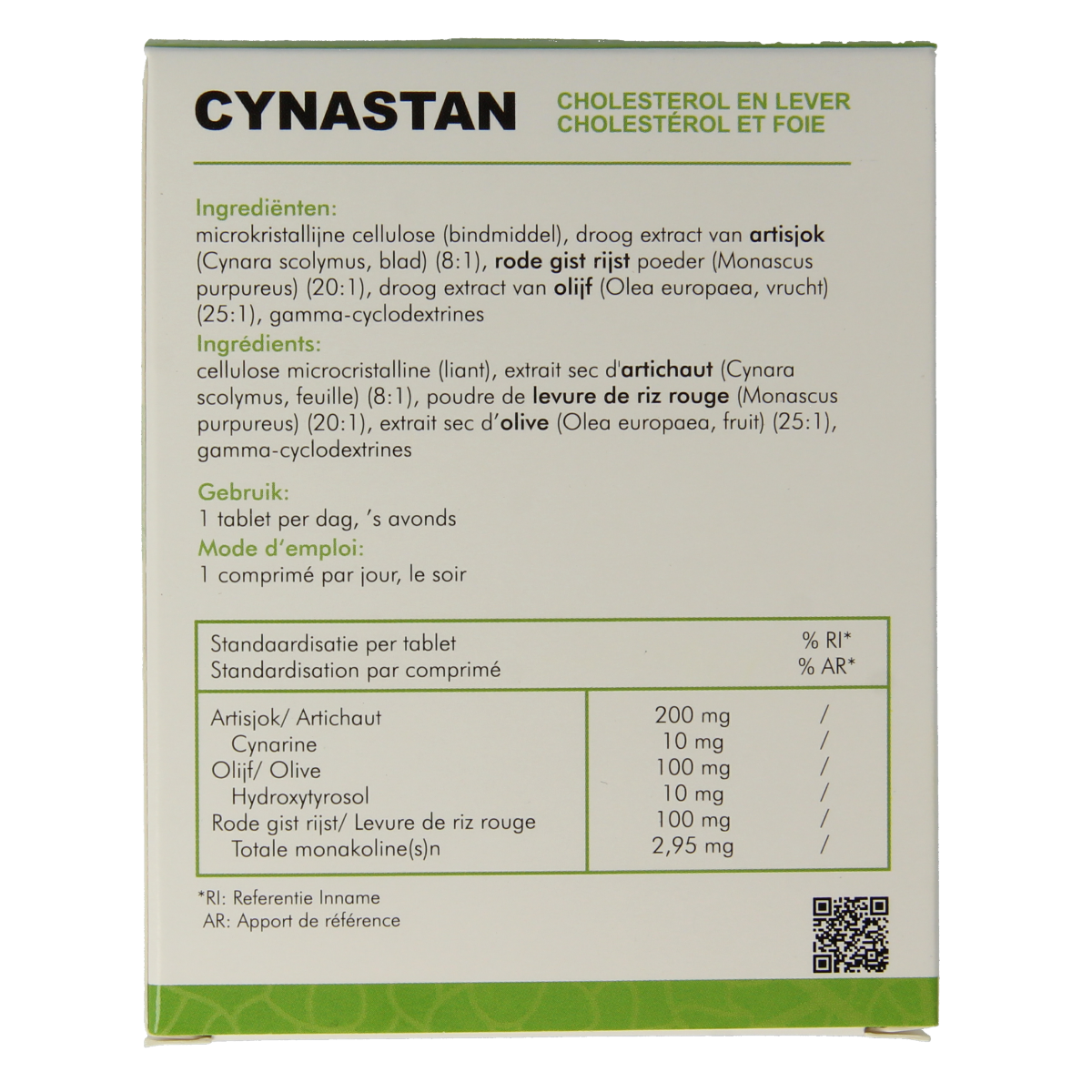SoriaBel Cynastan CT 60.00 Tabletten