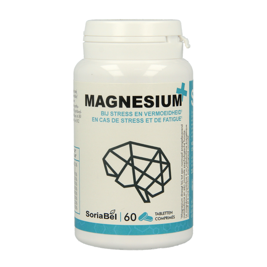 SoriaBel Magnesium plus bio-actief 60 Tabletten