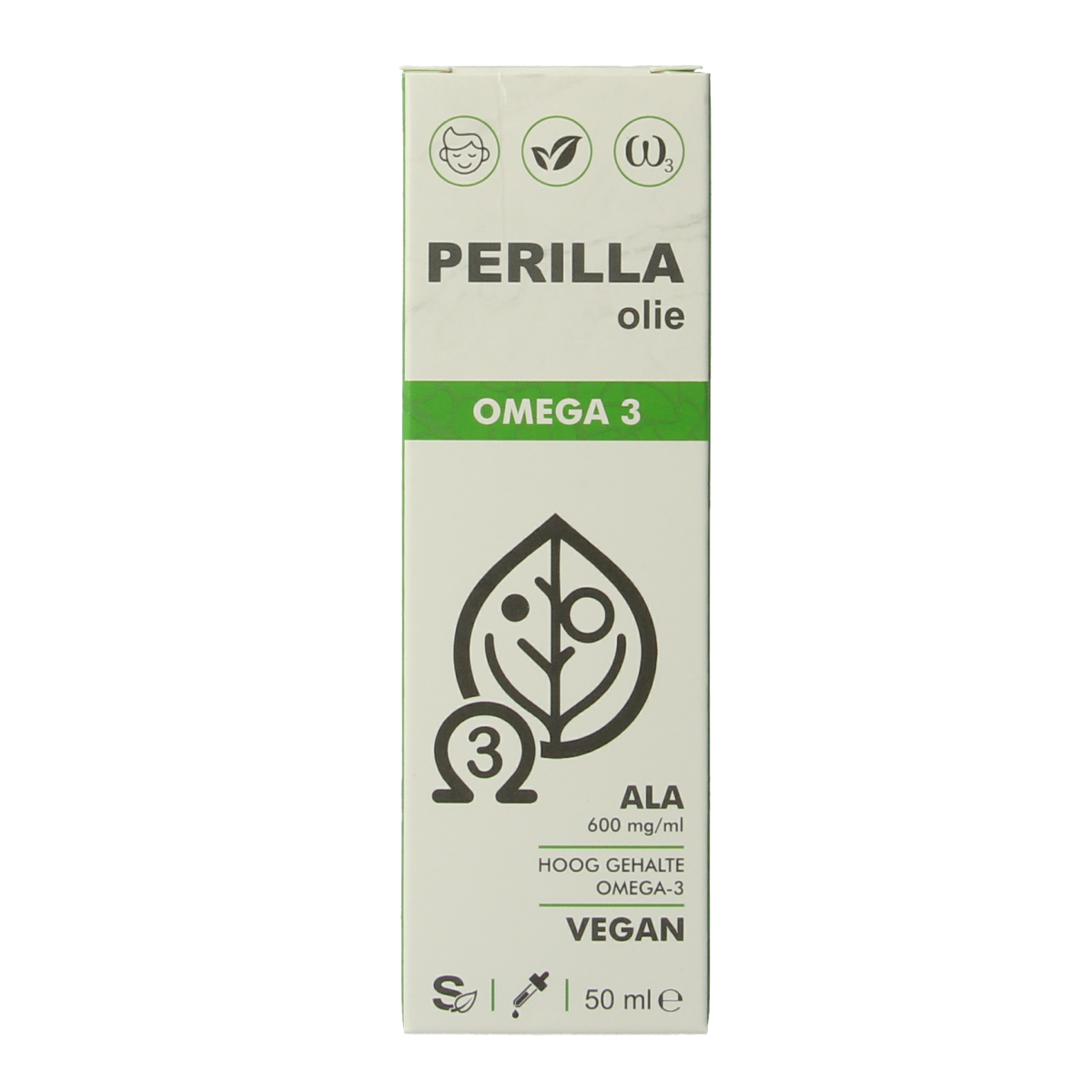 Soriphar Perilla olie omega 3 bio 50.00 Milliliter
