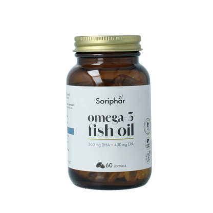 Soriphar Omega 3 fish oil 60.00 Softgels