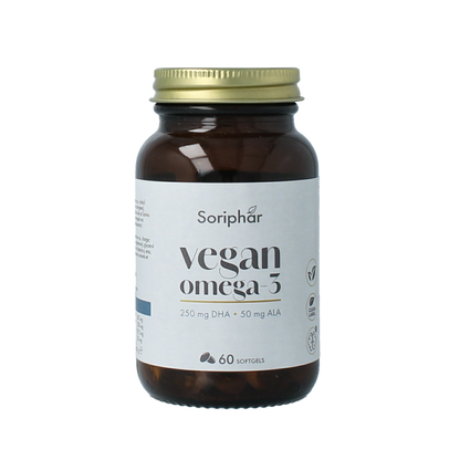 Soriphar Omega 3 DHA + ALA vegan 60.00 Softgels