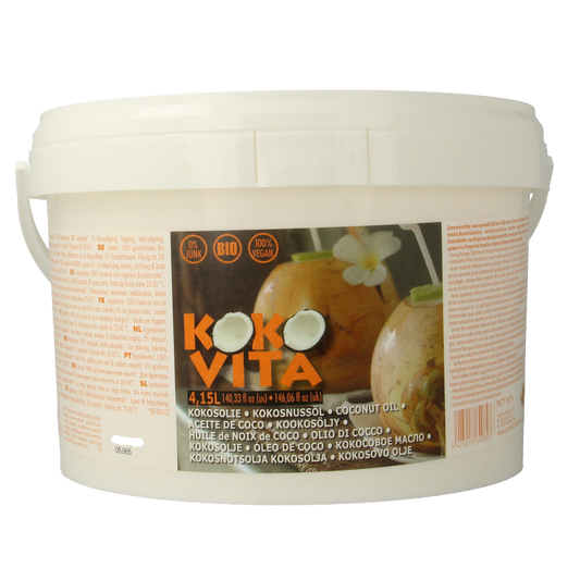 Kokovita Kokosolie geurloos bio 4150 Milliliter