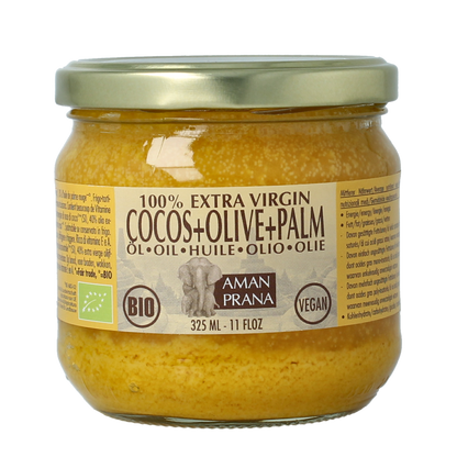 Amanprana Kokos-olijf-rode palm bio 325.00 Milliliter