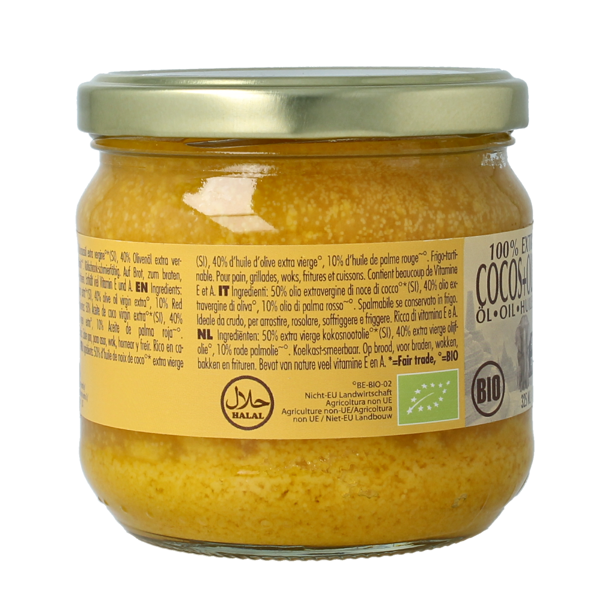 Amanprana Kokos-olijf-rode palm bio 325.00 Milliliter