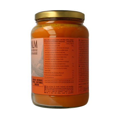 Amanprana Rode palm olie bio 1600 Milliliter