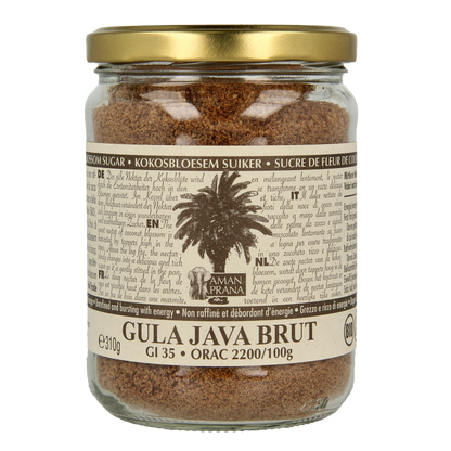 Amanprana Gula java brut bio 310 Gram