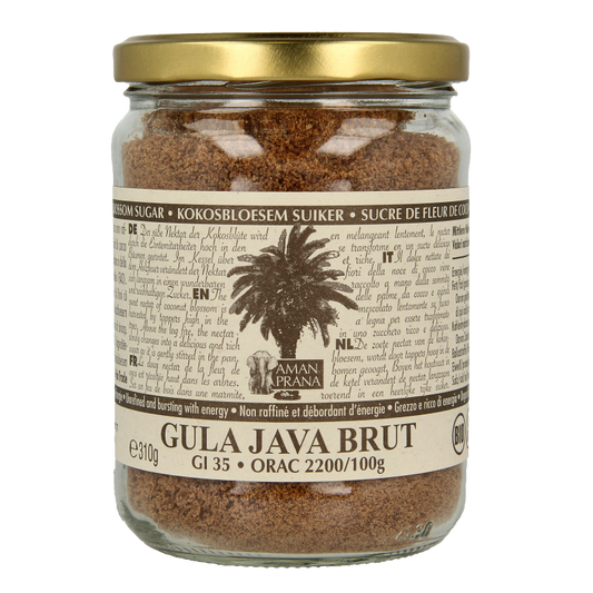 Amanprana Gula java brut bio 310 Gram