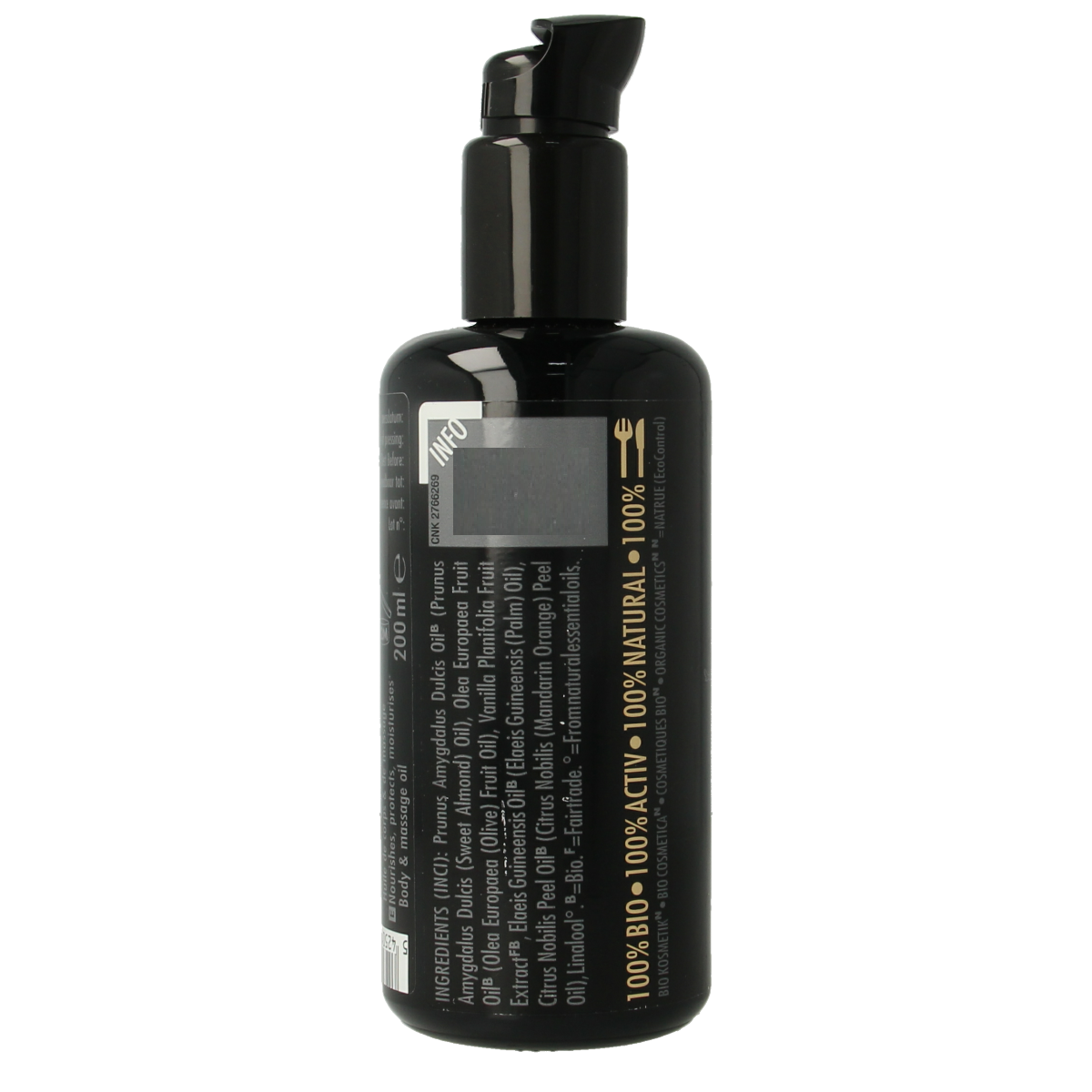 Amanprana Lichaamsolie vanilla bio  200.00 Milliliter
