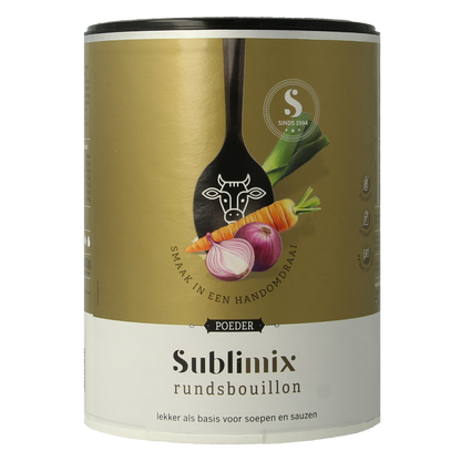 Sublimix Rundvleesbouillon glutenvrij  550.00 Gram