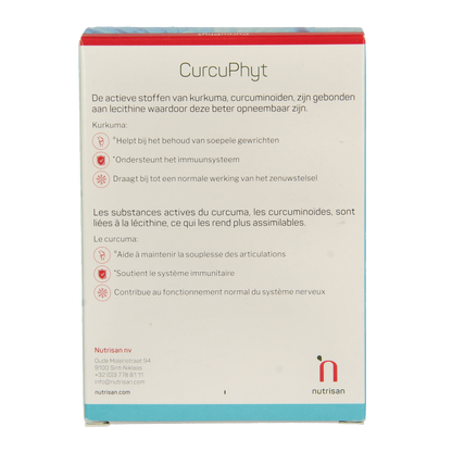 Nutrisan Curcuphyt 120 Capsules