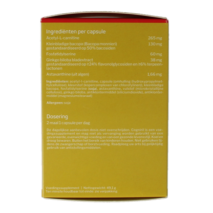Nutrisan Cogniril 60.00 Capsules
