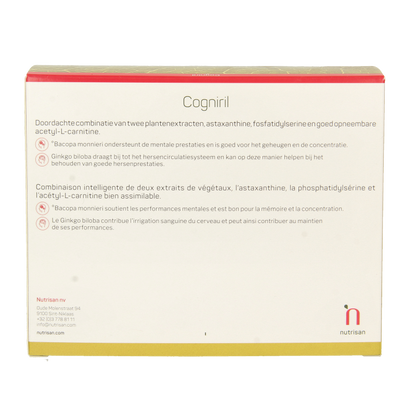 Nutrisan Cogniril 120 Capsules