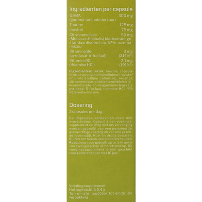 Nutrisan Gabaril 60 Capsules
