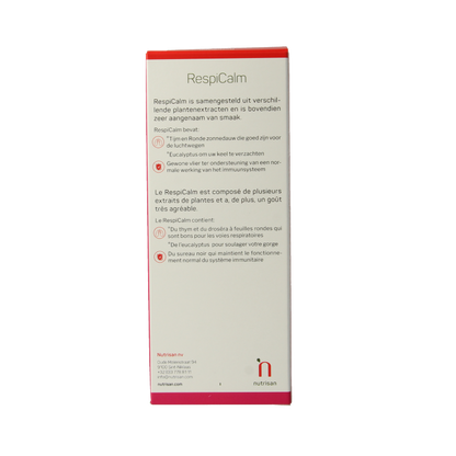 Nutrisan Respicalm  (siroop) 200 Milliliter
