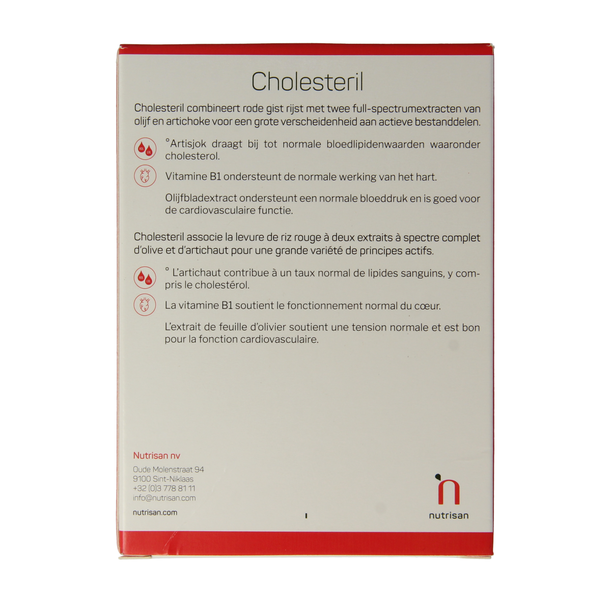 Nutrisan Cholesteril 120.00 Tabletten